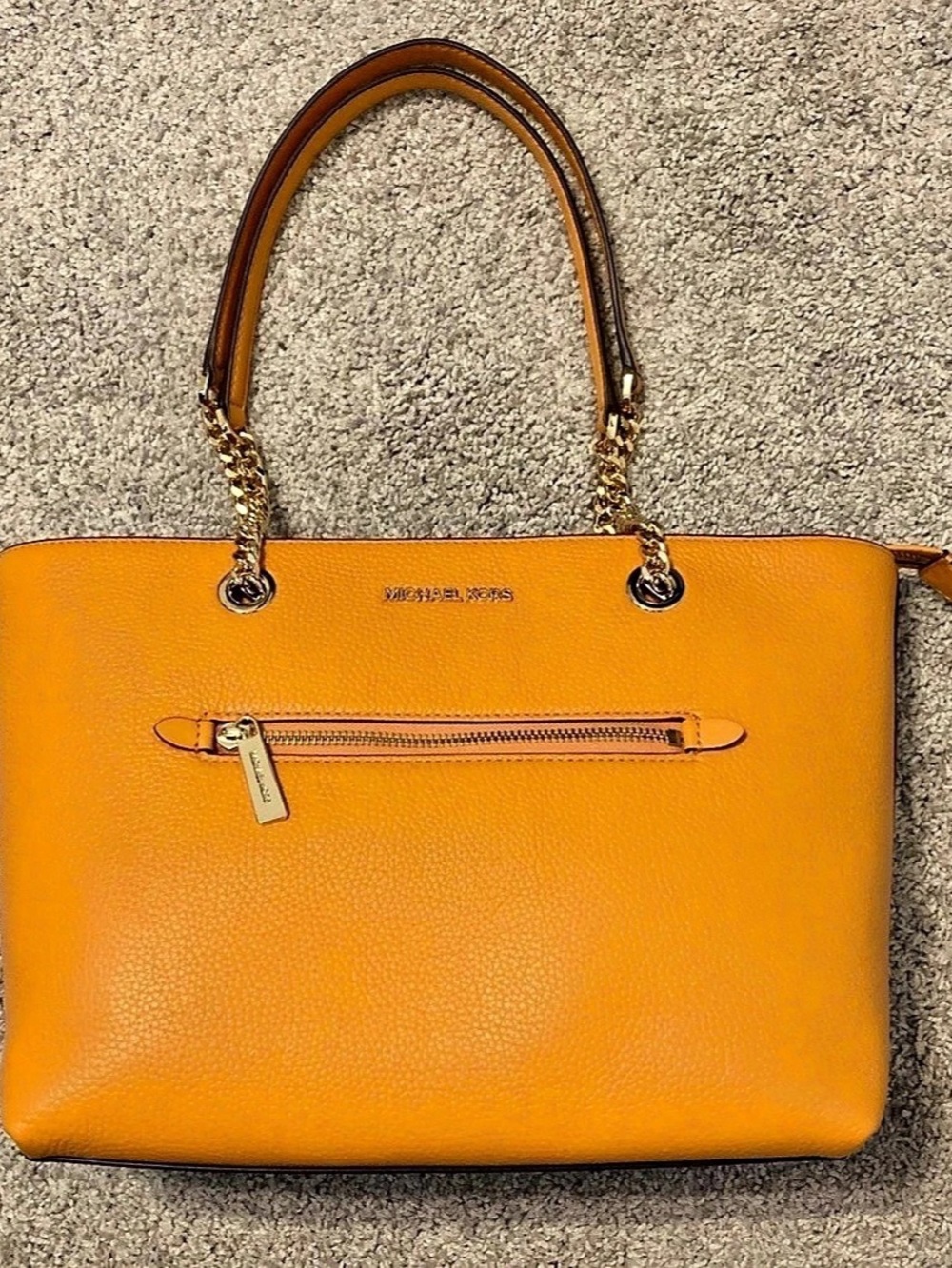 Michael Kors Jet Set Item Leather Tote in Honeycomb NWT